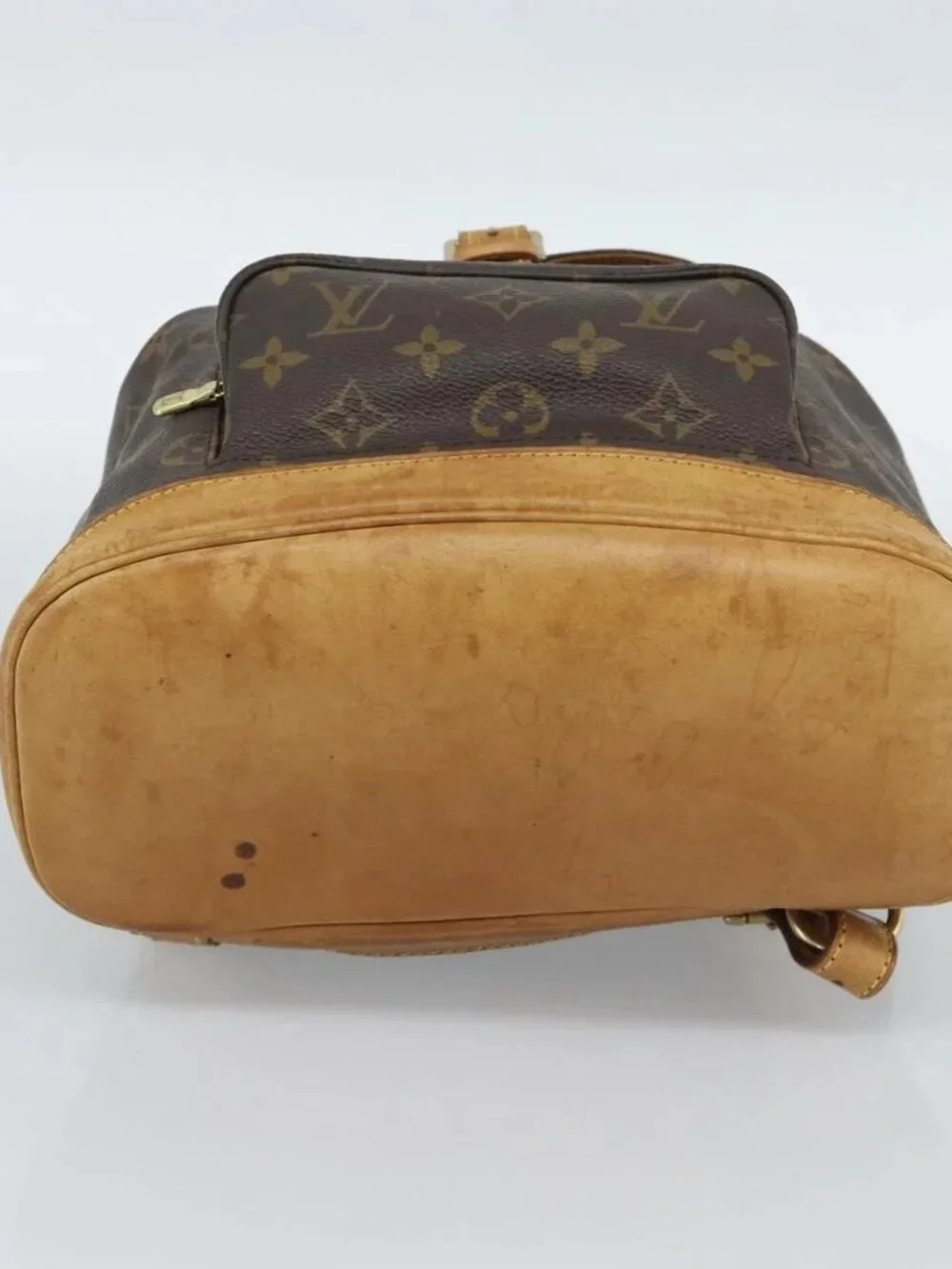 LOUIS VUITTON Monogram Montsouris MM Backpack M51136 LV Auth 188707